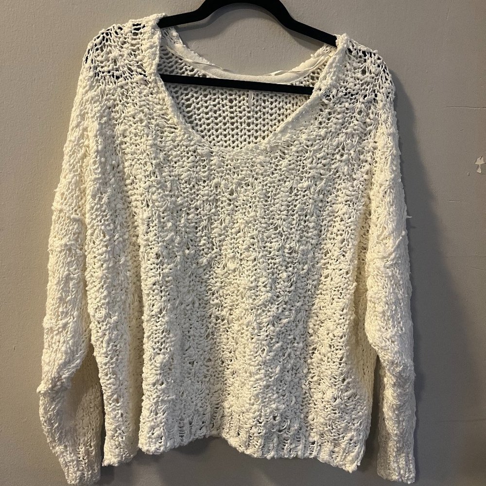 Free People Oversized Pullover Sweater